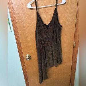 City chic size M (18) bronze shimmer tank top never worn